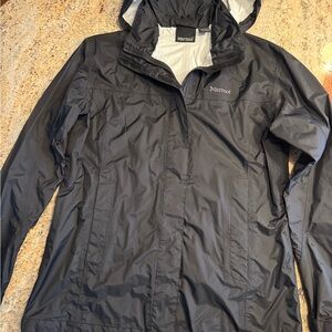 Marmot Black Hooded Jacket